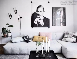 Iryna Dzhemesiuk 设计--质感的灰色调公寓