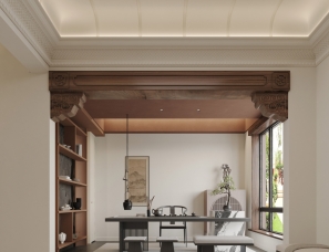 山琚设计「新作预告」私宅 | 石语山形・浪纹筑宅