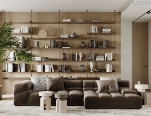 Artem Babayantsu--Simvol Apartment现代公寓，舒适的极简主义