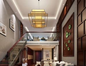 【威利斯设计】南通五星级宾馆套房设计方案之二--现代中式