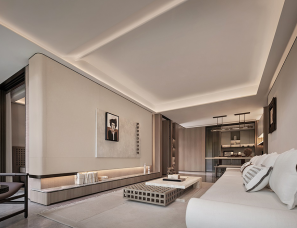 盘石设计吴文粒 | 成都万华麓湖W2悦溪120样板间