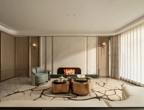 优豪斯空间设计 | 天津保利津门天珺135㎡样板间