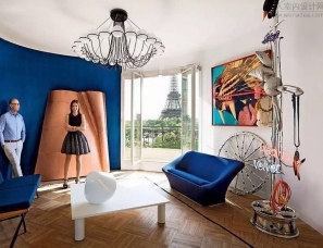 巴黎设计师Krzentowski夫妇的家
