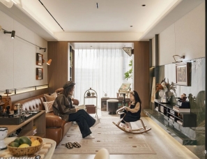 蜜尔设计 | 武汉万科·公园大道92m²&102m²样板间