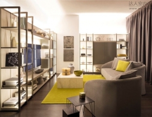 意大利米兰现代时尚公寓软装设计