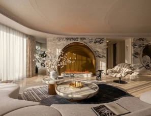 优豪斯空间设计 | 泉州保利建发源启天瓒218㎡样板间