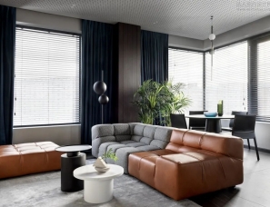 Babayants Architects--一厅一室69㎡，个性品味