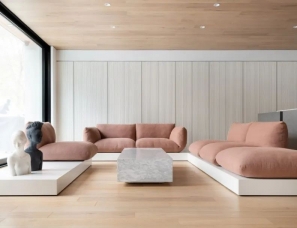 StudioAC--粉色＋极简，打造时尚住宅