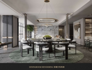 CCD设计丨世茂重庆中心T2塔楼户型样板房方案+效果图