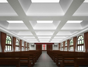 众联设计--教堂内装方案