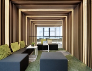 上海集艾设计--绿地创新产业中心独栋办公样板房