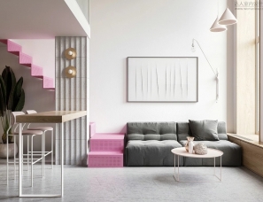 Barinov Andrey设计--有灵魂的极简公寓，才最有格调！