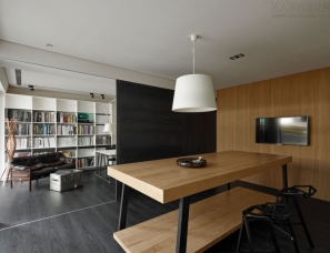 台北市公寓里的一个设计工作室 // Awork Design
