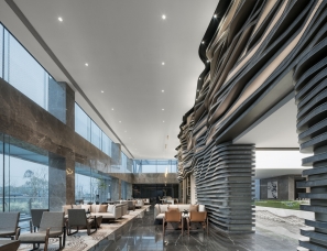 大伟室内设计+元禾大千--重庆融创文旅城曲水风和销售中心