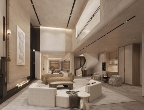 HWCD设计 | 上海汤臣君品平墅金桥花园样板间升级方案