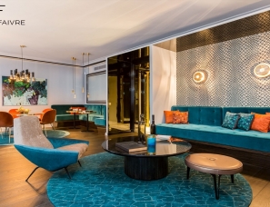 Gérard Faivre设计-- 巴黎Luxury apartment