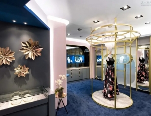 奇拓室内设计--像海之女神一样优雅的法式珠宝店