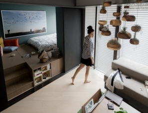 LAAB--铜锣湾小而舒适的单身公寓35㎡