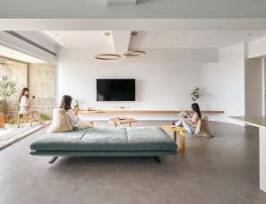 HAO好室设计丨165㎡自然清新质感宅，静享退休生活！