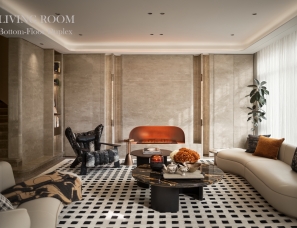 万景百年设计 | 雄安涵华院叠拼样板间