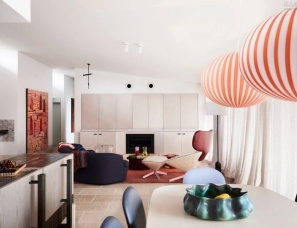 Yasmin Goniem | 顶层公寓改造，软装这样搭让家更有高级感！
