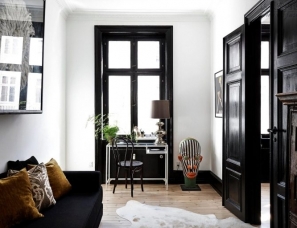 Anna Norrman 设计--哥本哈根多元素优雅公寓