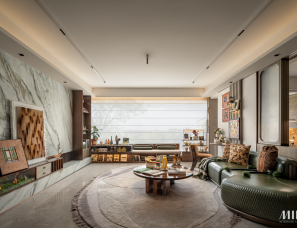 蜜尔设计 |  万科·光谷锦上100m²&124m²&135m²&140m²样板间