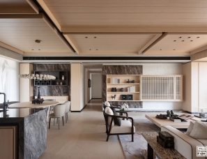 森境设计 | 广东开平.恒艺御龙山210㎡样板间