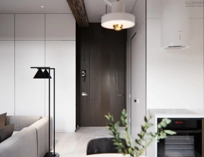 Julia Siriak设计--极简主义公寓