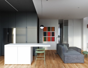 Rina Lovko--橄榄绿+极简高级灰，轻松舒适住宅设计