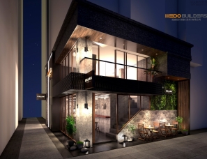 深圳维度设计--水围1368国际街区BRASS HOUSE 酒吧设计