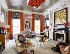 【色彩家】爱马仕橙的花样年华，甄选奢侈风范的家居设计