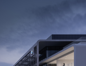 朱海博建筑设计丨BMW佛山宝马宝创绿星灯塔项目