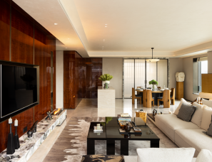 墨玛设计 | 西安太伟豪园260㎡样板房