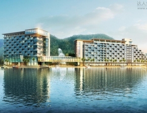 文格酒店空间设计--云南大理洱海天域度假酒店