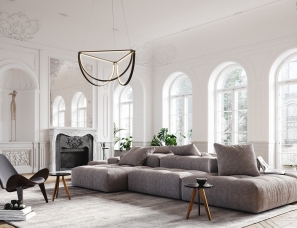 AlexAllen Lighting + Furniture | Classical Apartment