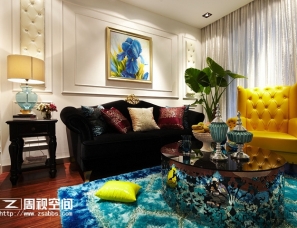 杭州周视空间设计 设计师周桐的家《浓妆艳抹》首发