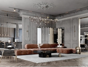 Sarah Reda--法式现代豪宅，无可挑剔的工艺！