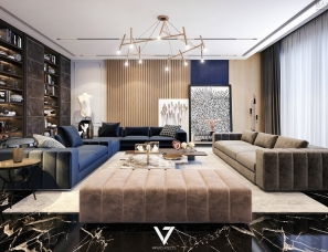 V7ARCHITECTS--奢华格调时髦气质的高级住宅