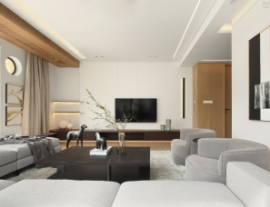 汉笙设计--禅意私墅，静享日式美学的舒适惬意！