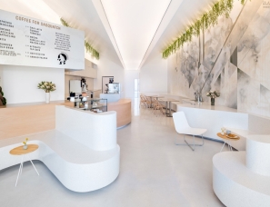 Dan Brunn Architecture设计--洛杉矶大脚怪咖啡厅