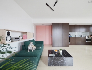 Grzegorz Layer设计--惠普特斯的公寓