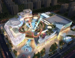 锡山八佰伴水景主题购物中心设计，演绎经典江南气质