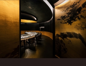 SLD梁＠志天设计--香港铜�缏嗤灏迳裉�板烧日本料理