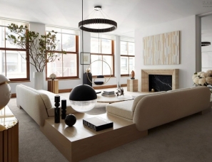 英国Lee broom设计--设计师私宅 纽约顶层公寓