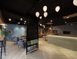 羽筑空间--台湾工业风格餐厅