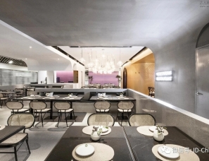 王恒设计--优雅素食餐厅诠释都市健康生活