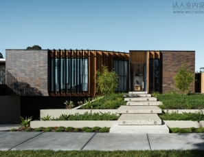 Figr Architecture Design--Courtyard House