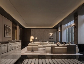 蜜尔设计 |  重庆·绿城春风晴翠入园大堂