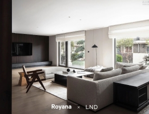 LND力那设计 X Royana | 温州锦绣名园335㎡极简私宅